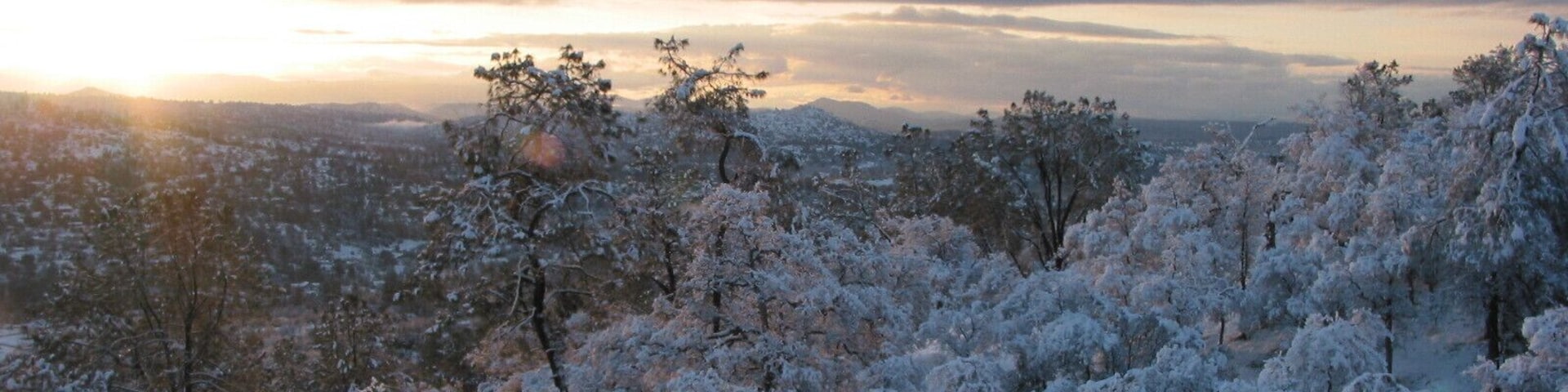Sunrise upon NEW Fallen Snow :) #Snow
