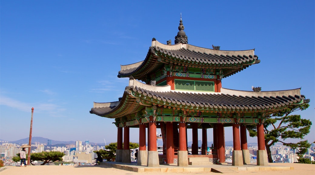Gyeonggi featuring a city and heritage elements