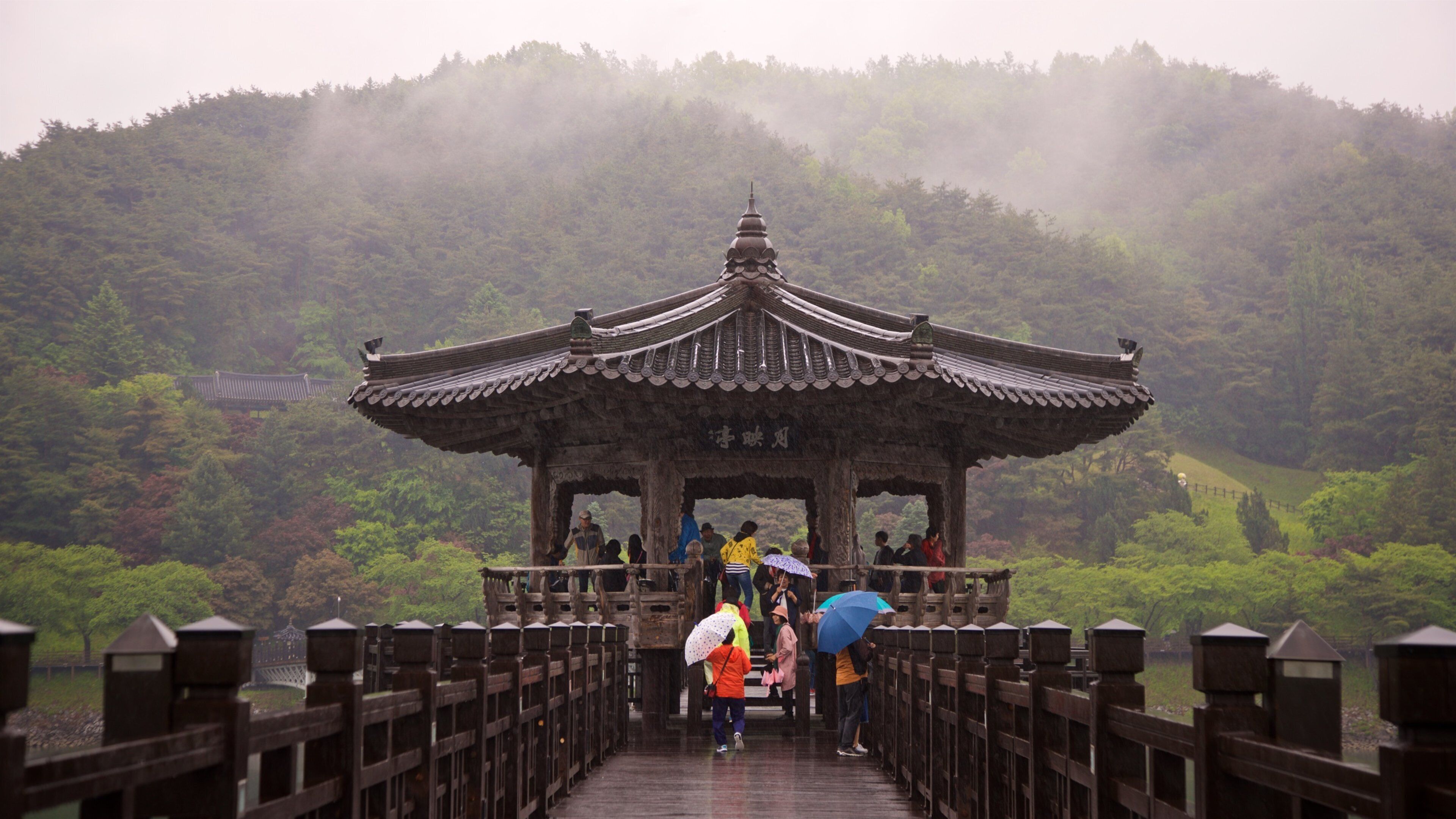 St Maarten and St Martin featuring mist or fog and heritage elements as well as a small group of people