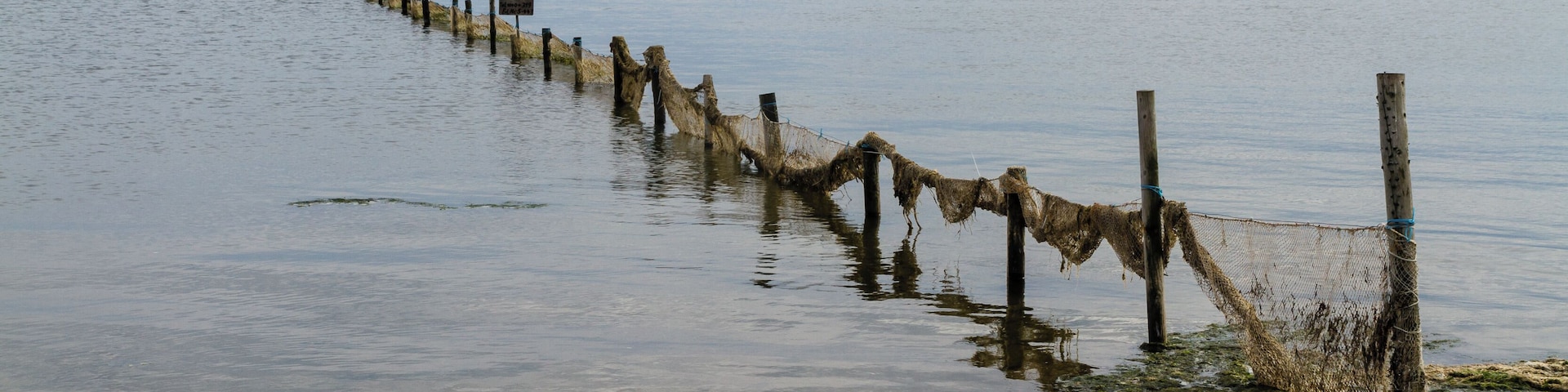 Fish trap on the island of Föhr.