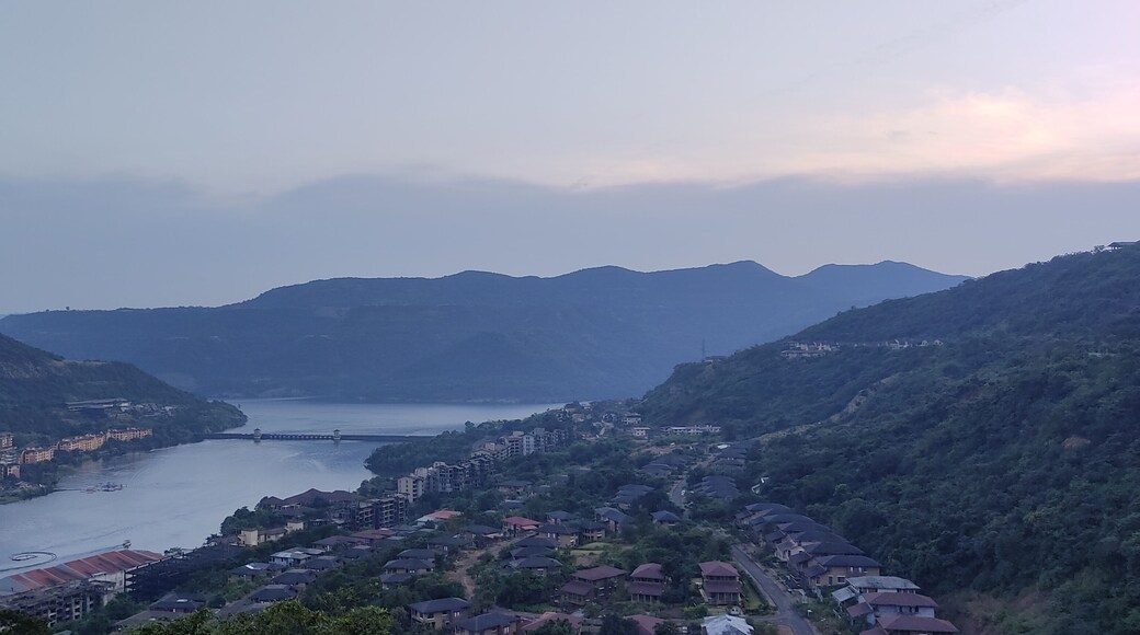 view of the city of lavasa hill