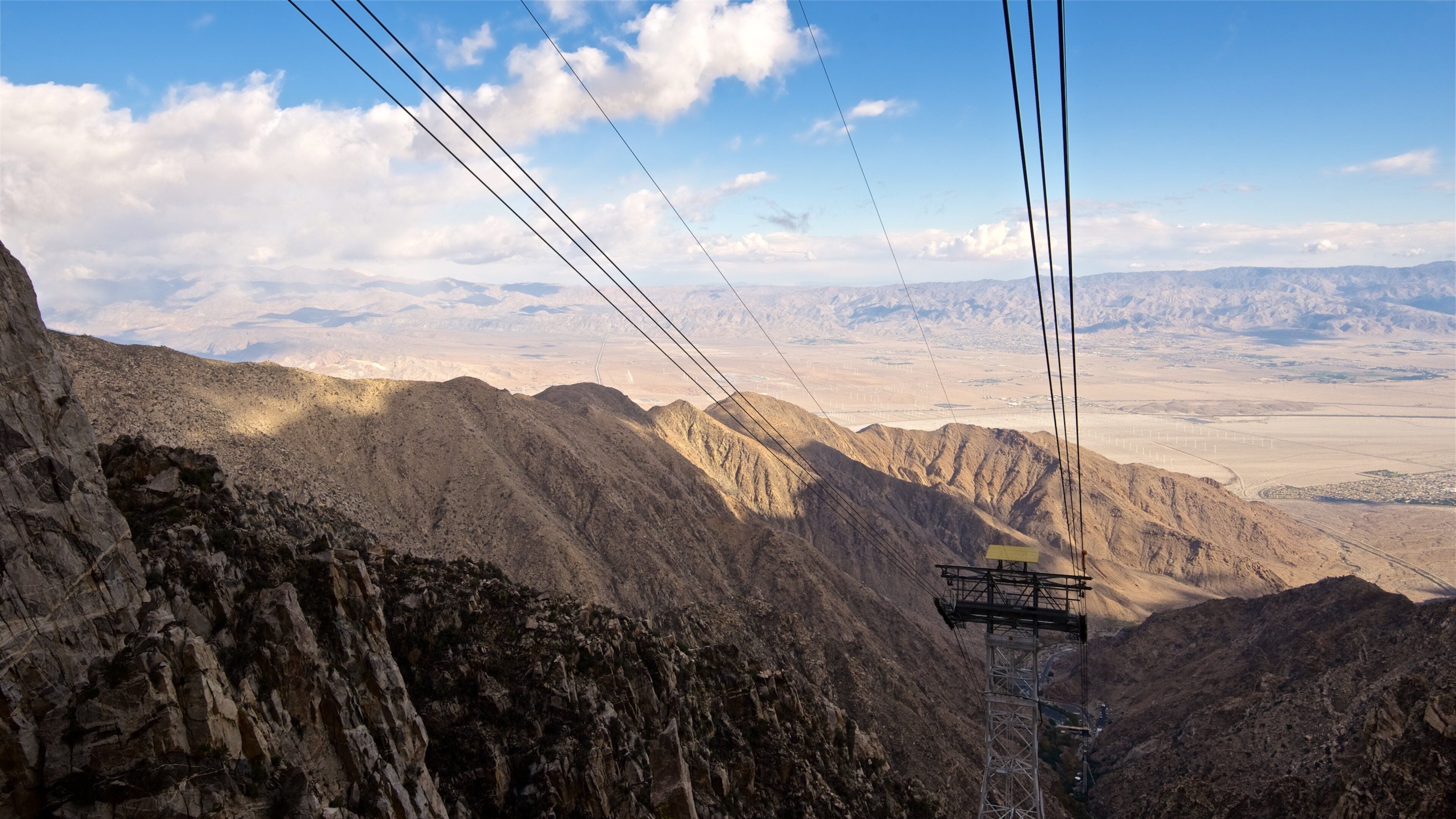 Palm Springs Aerial Tramway featuring landscape views and desert views