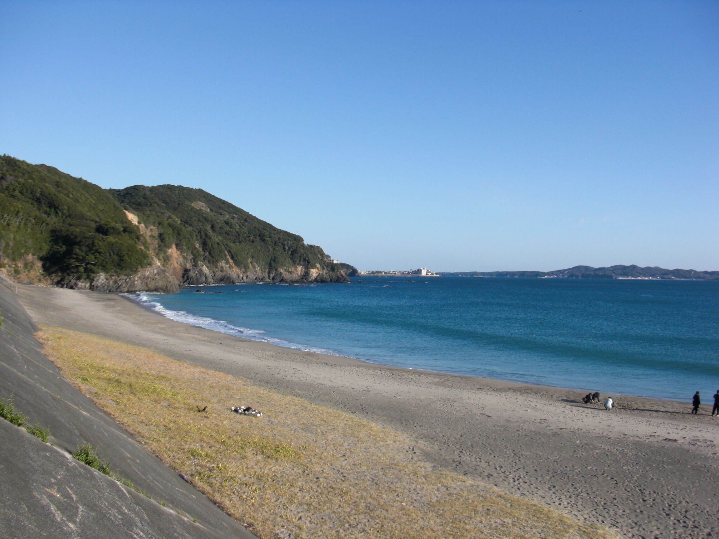 This is a landscape of Nambari Coastline Park, which is located in Hamajimacho-Nambari, Shima, Mie, Japan.