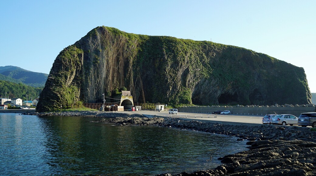 Utoro Port in Shari, Hokkaido prefecture, Japan.
