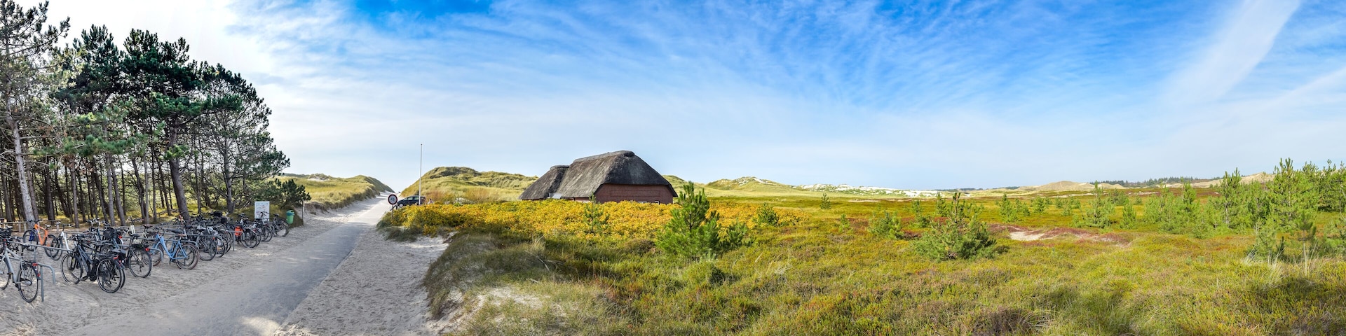 Haus in den Dünen auf Insel Amrum