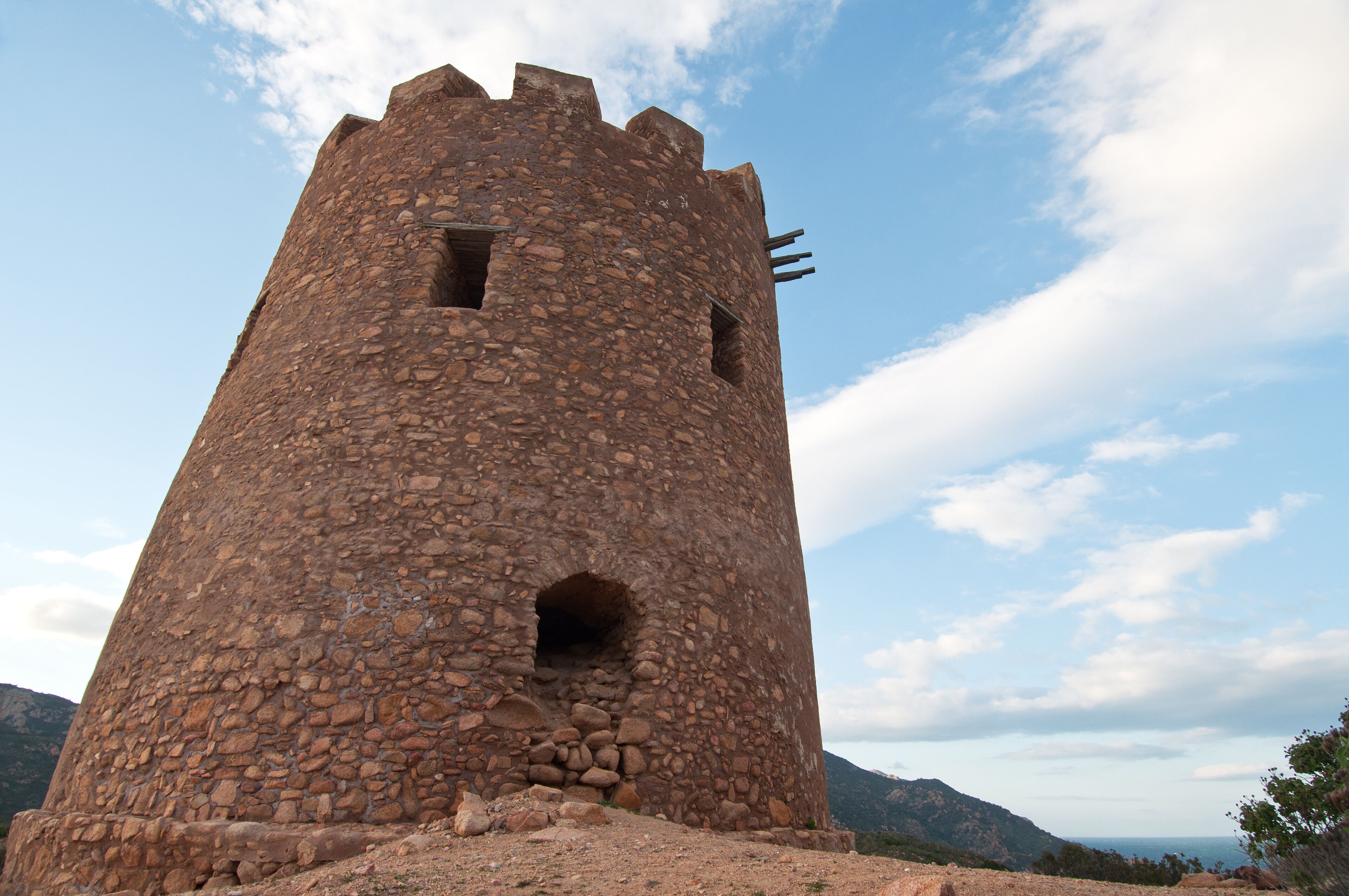 Quirra Coastal Tower, Villaputzu, Cagliari district, Sardinia, Italy, Europe