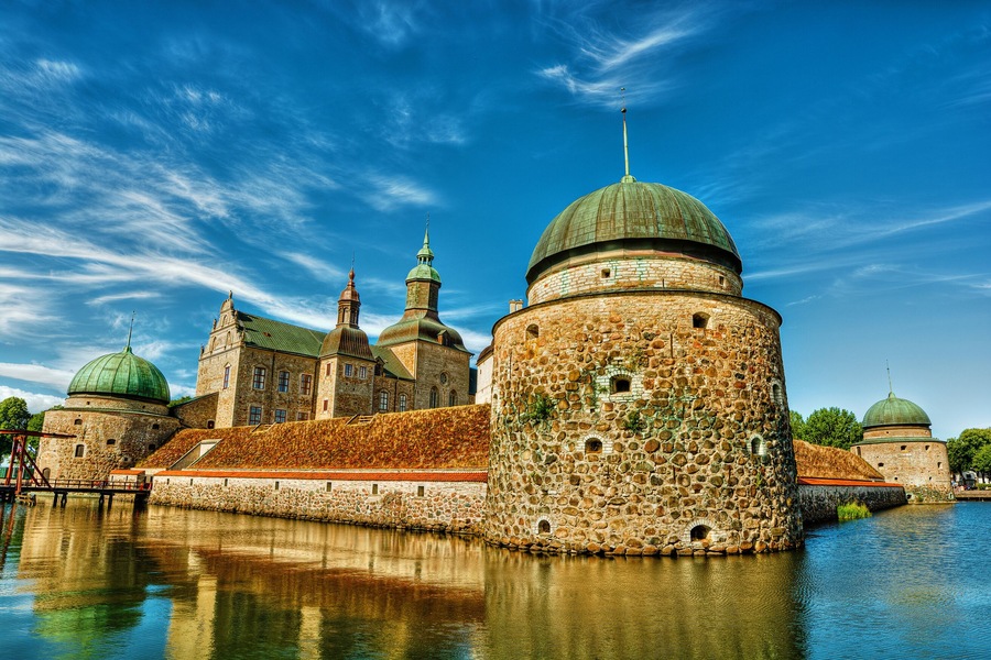 Vadstena Castle (Vadstena slott) in Vadstena (Sweden), HDR-technique; Shutterstock ID 573972106; Purchase Order: -