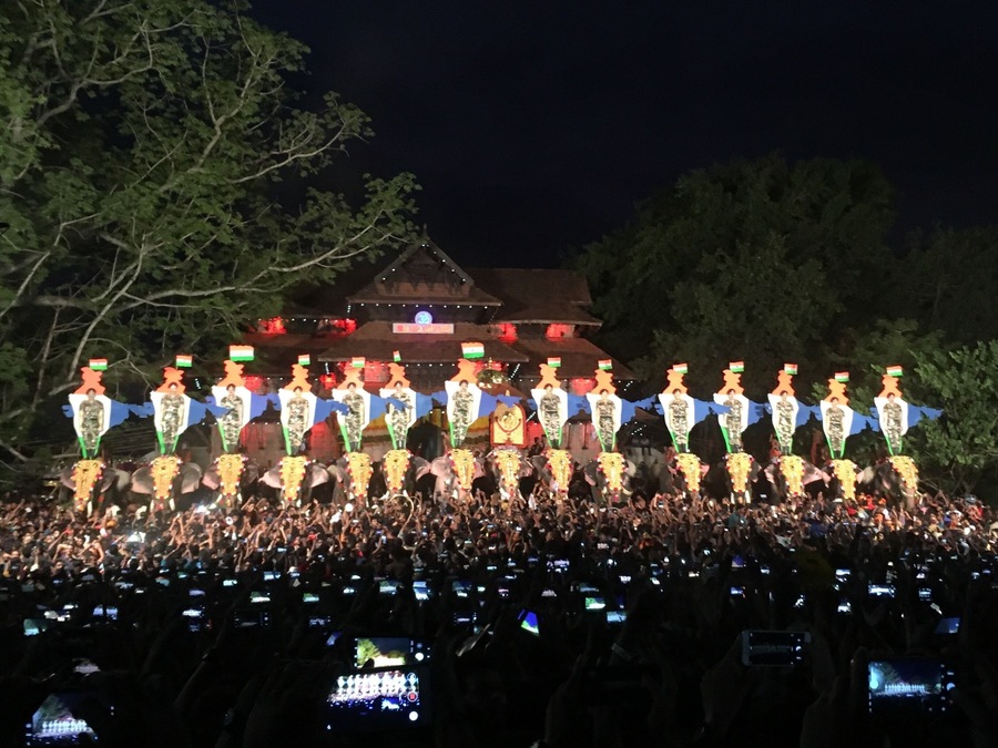 Kudamatam# Temple festival #Thrissur pooram#Kerala#culture#india