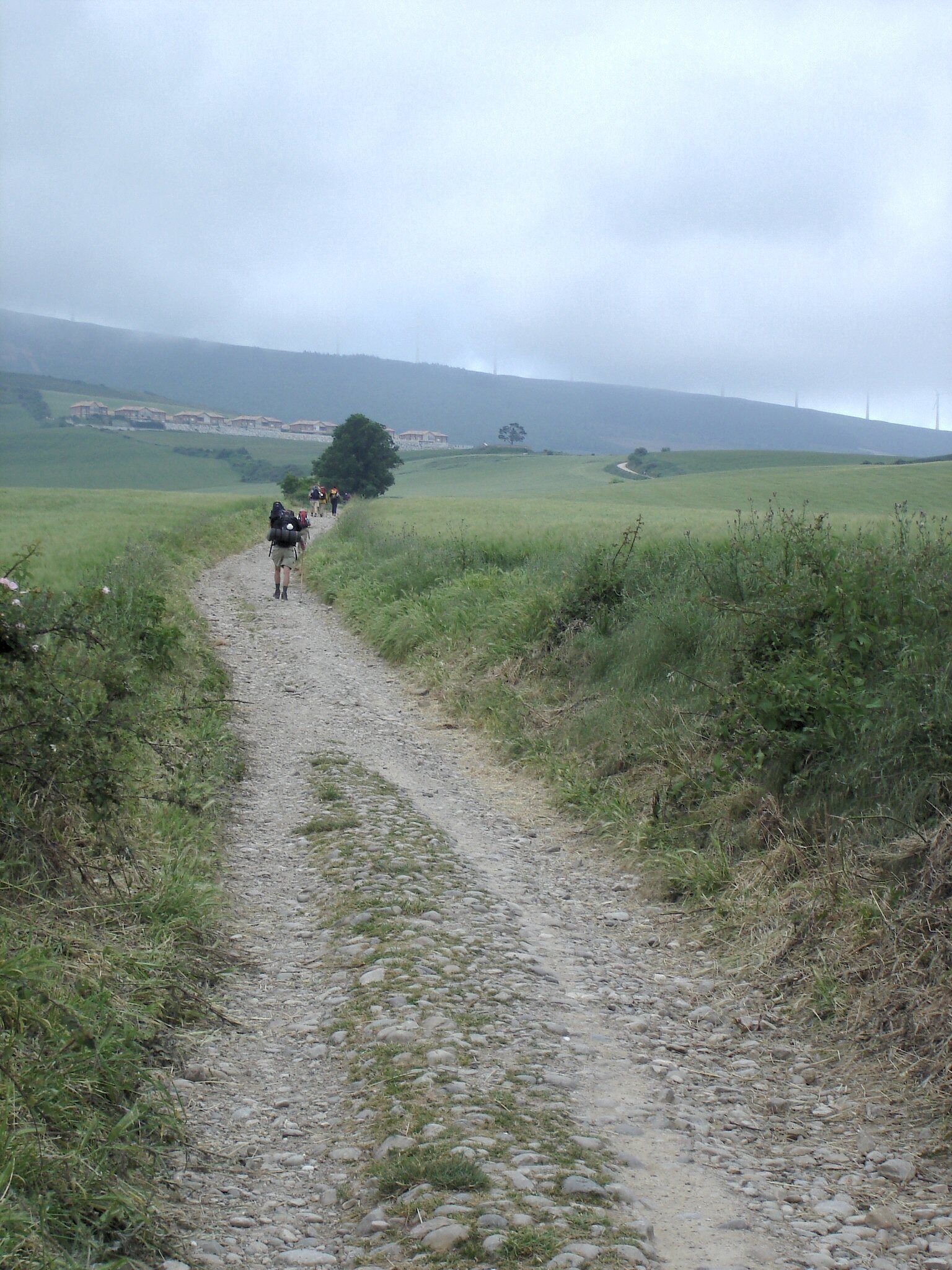 Aufstieg zum Alto del Perdon