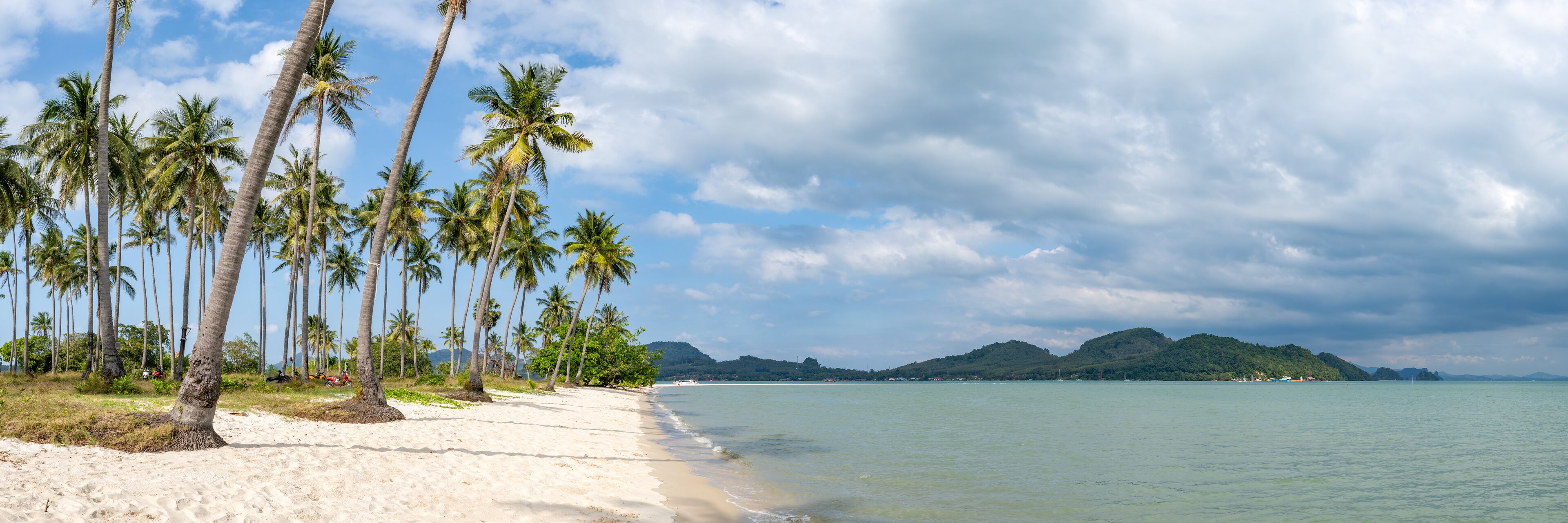  Laem Haad Beach panorama on Koh Yao Yai island, Thailand