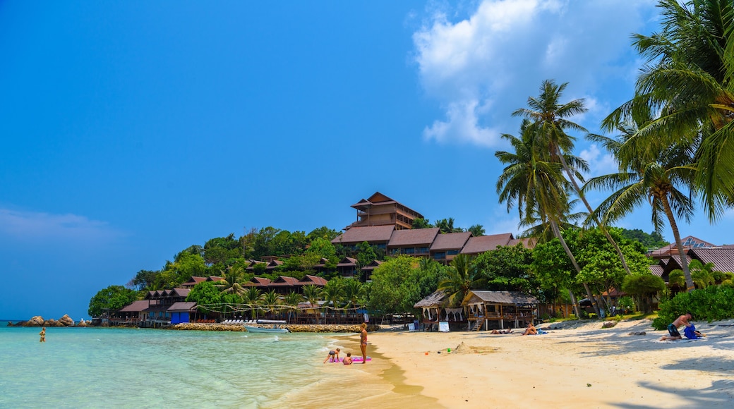 People swimming on Haad Yao beach, Koh Phangan island, Suratthan