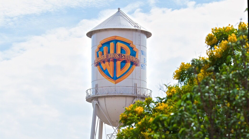 Burbank mostrando sinalização