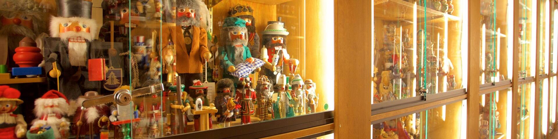 Leavenworth Nutcracker Museum which includes interior views