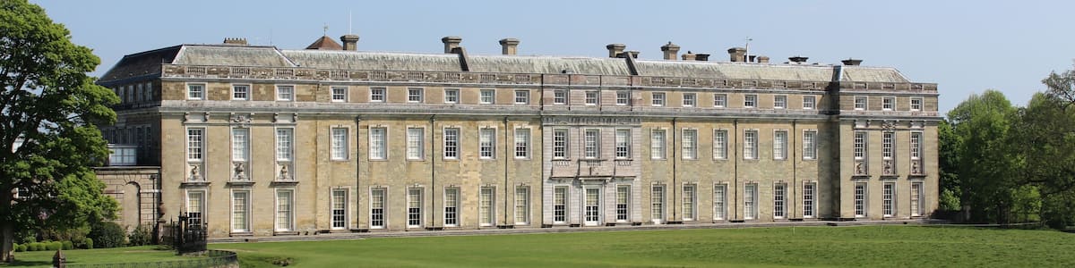 Petworth House, a late 17th-century Grade I listed country house, rebuilt in 1688 by Charles Seymour, 6th Duke of Somerset, now owned by the National Trust.