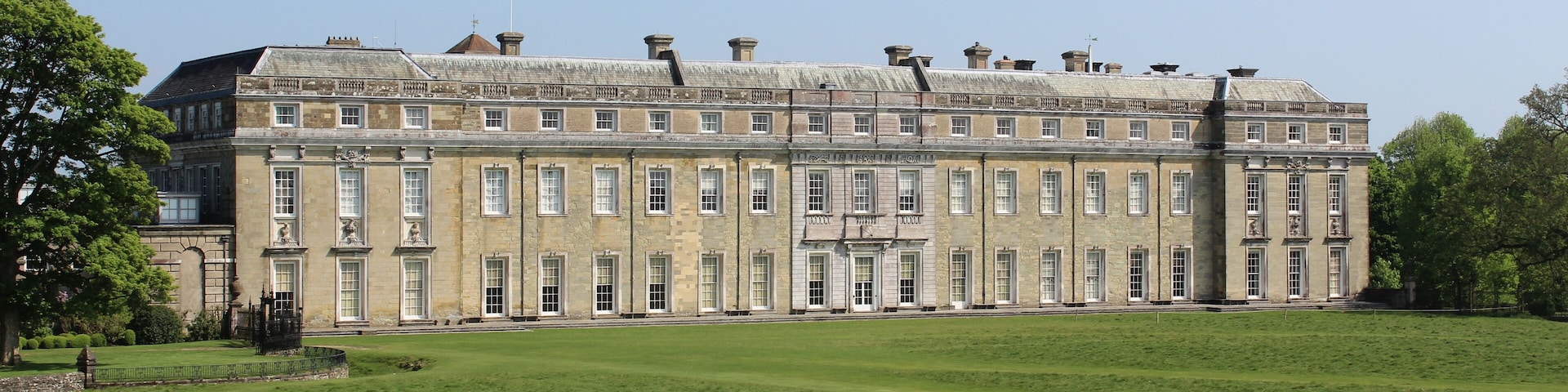 Petworth House, a late 17th-century Grade I listed country house, rebuilt in 1688 by Charles Seymour, 6th Duke of Somerset, now owned by the National Trust.