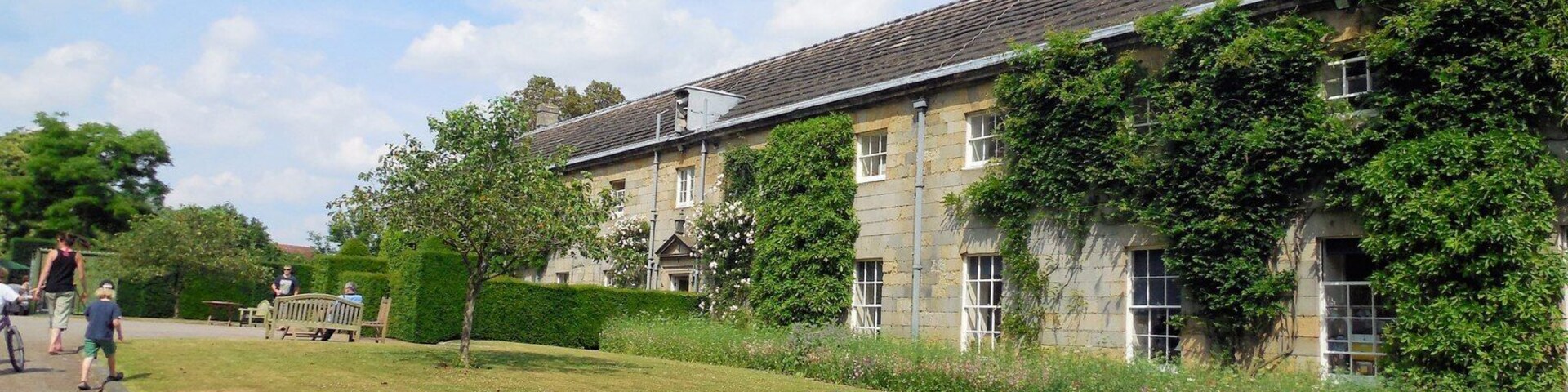 Servants Quarters, Petworth House. This building houses the kitchens for the house. It is now extended to include a gift shop and restaurant.