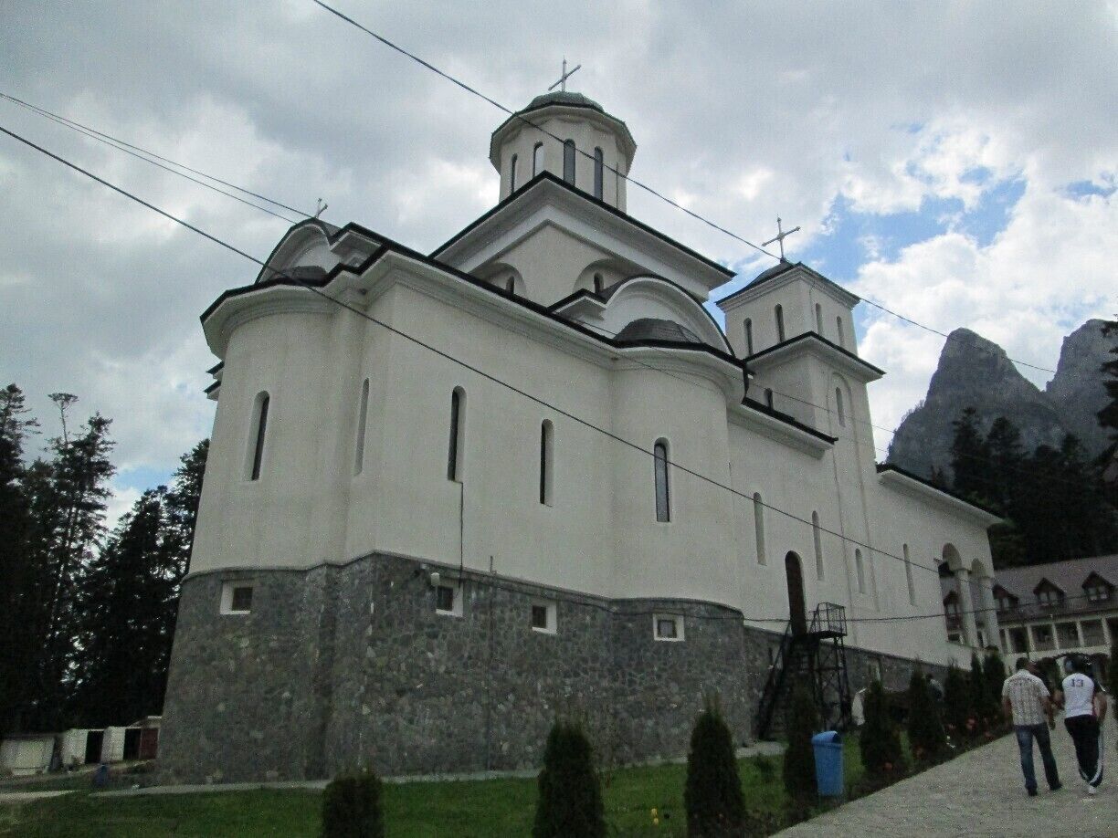 The Monastery was beautiful, but it was a sad day the day we visited - Father Gherontie Puiu, the priest who had initiated the building of the monastery had passed away the night before. Services in his honor were beautiful and I'm sure a worthy tribute to his life and teachings.