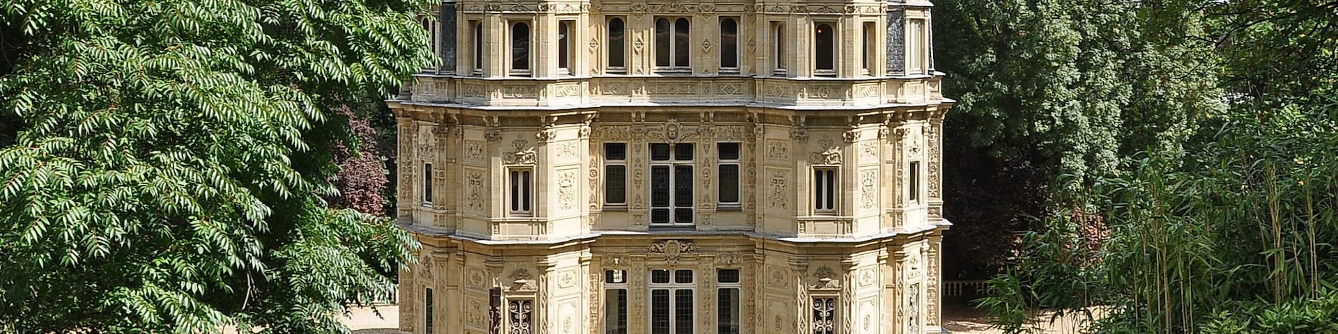 Château de Monte-Cristo of the famous writer Alexandre Dumas in Le Port-Marly, Yvelines, France.