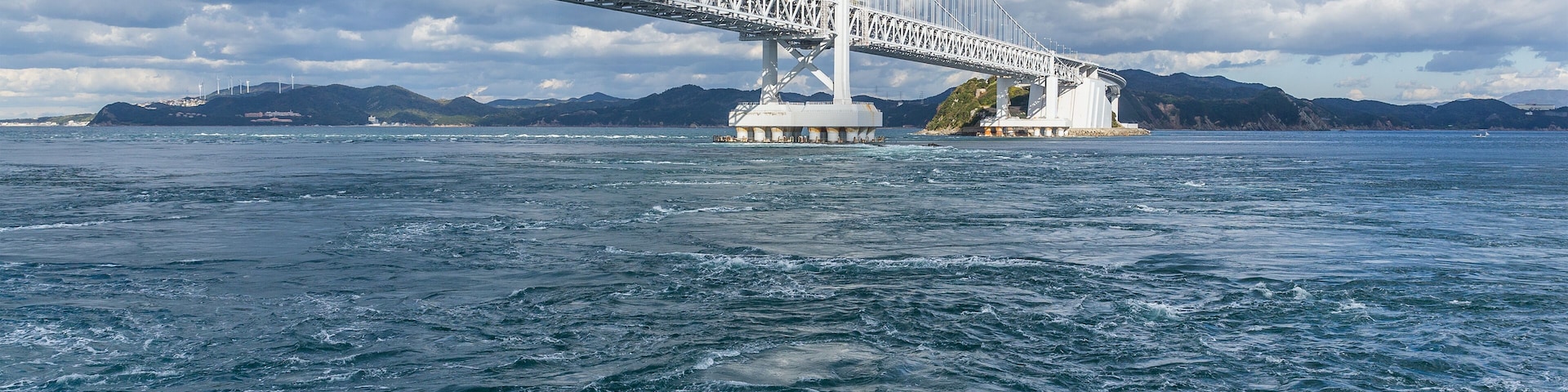 Onaruto Bridge and Whirlpool in Japan