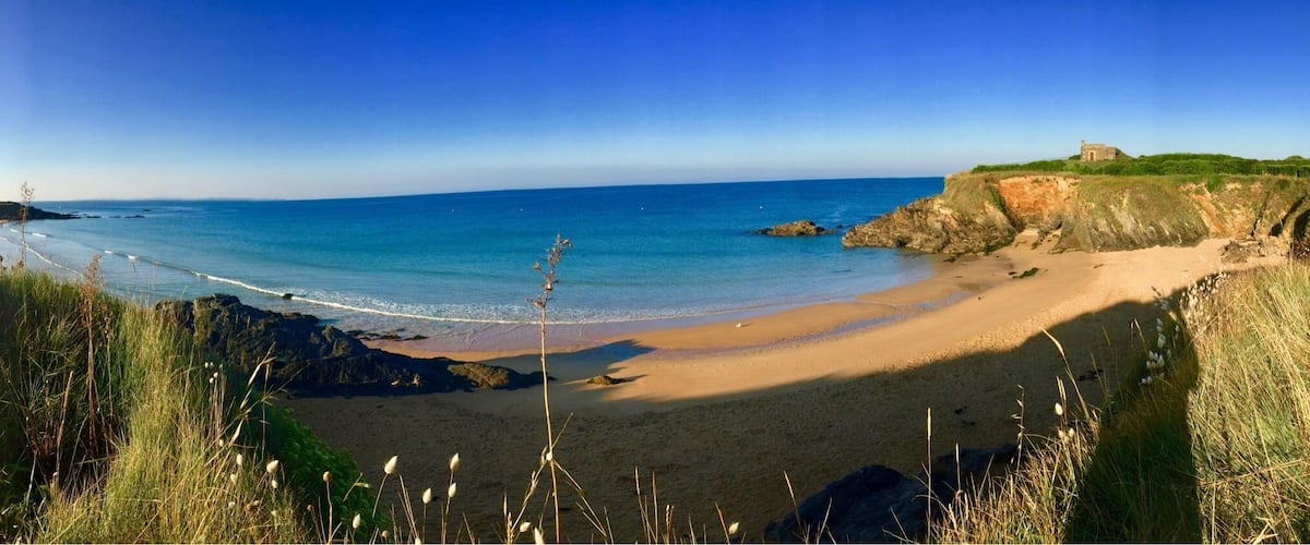 The three beaches here get very busy in summertime but are beautiful early in the morning before the crowds arrive.