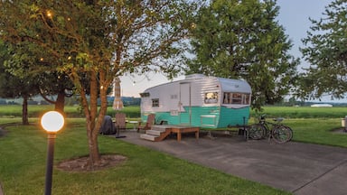 By far the coolest place we have ever stayed. The Vintages trailer park in Dayton Oregon is a campground where you can stay in old vintage trailers that have been restored. See more of my work at www.tmcewenphotography.com