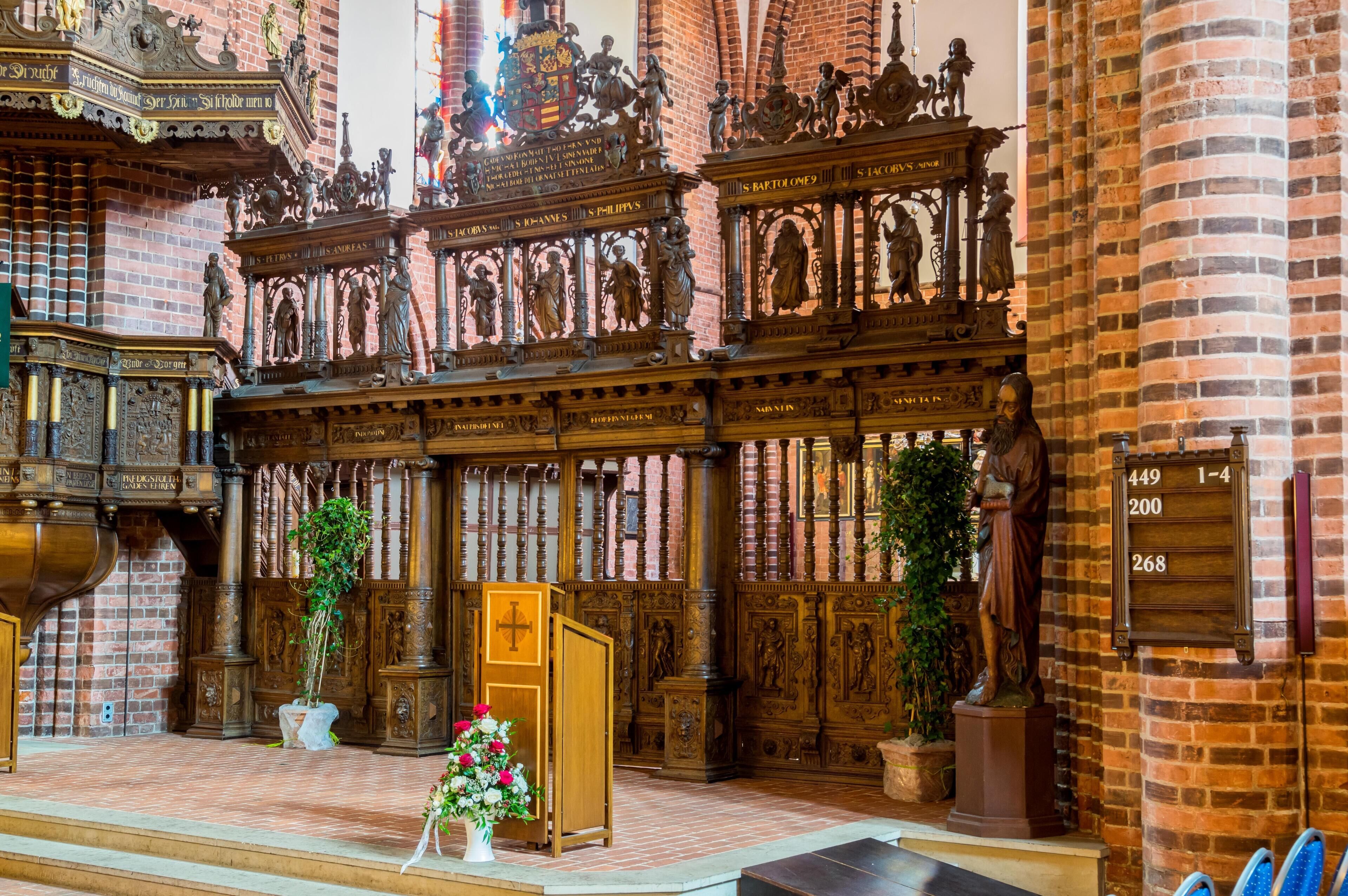 Bilder aus Meldorf Die Sankt Johannis Kirche in Meldorf auch Meldorfer Dom genannt