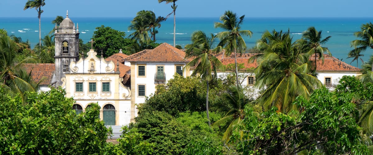 Colonial Church in Olinda, Pernambuco State, Brazil