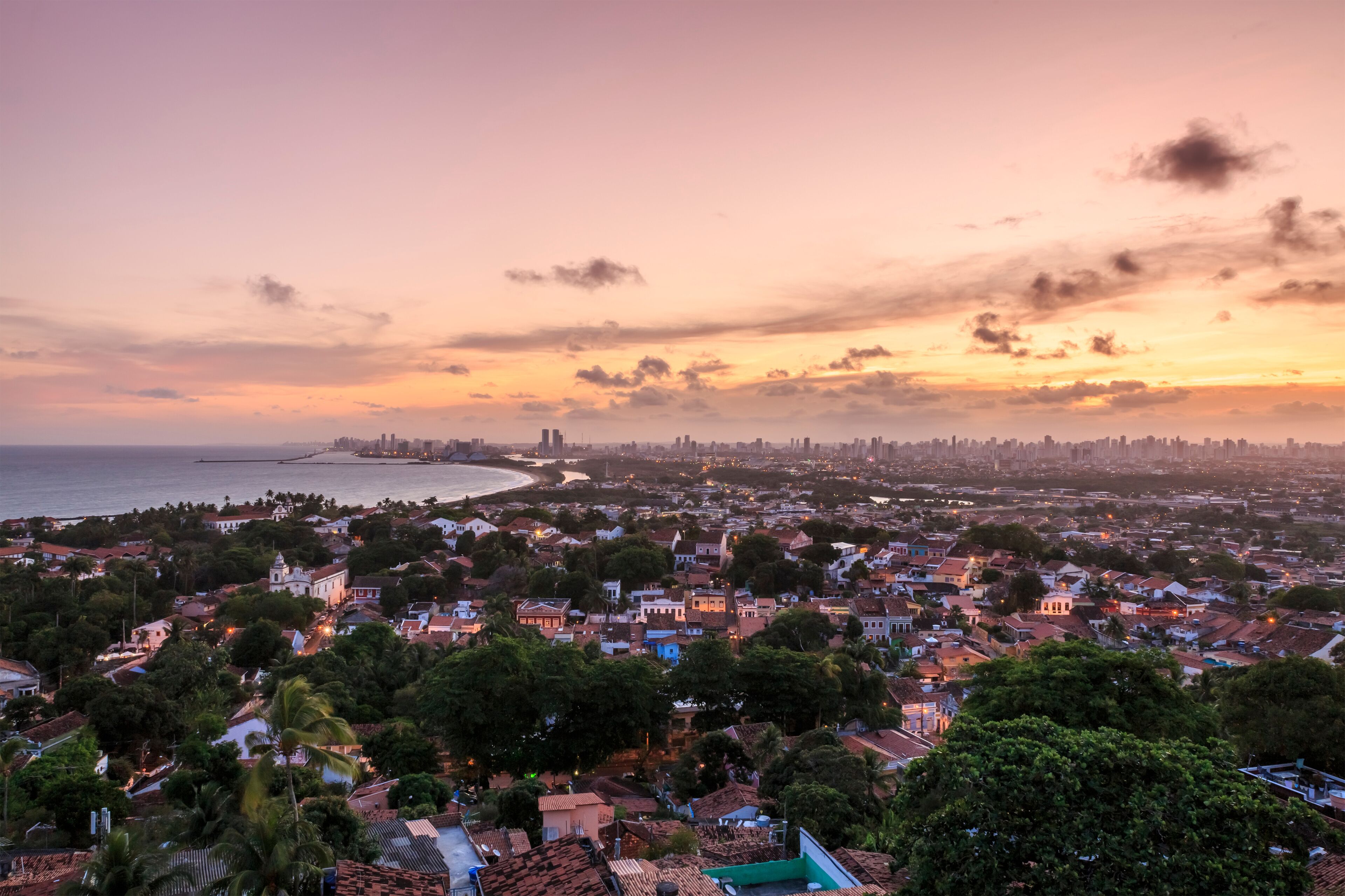 Olinda and Recife in Pernambuco, Brazil
