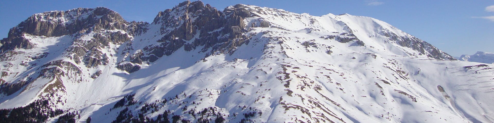 il gruppo del latemar versante sud ovest