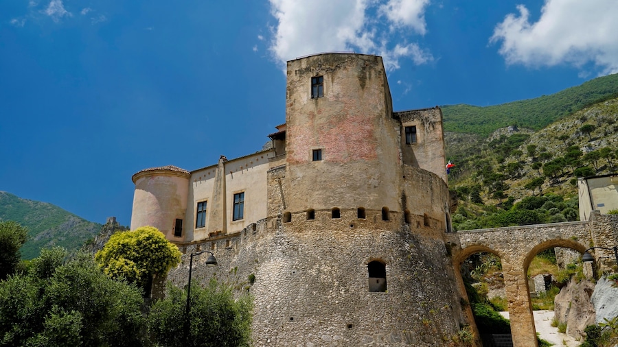 Castello Pandone, lavatoio e peschiera di Venafro, Isernia, Molise, Italia
