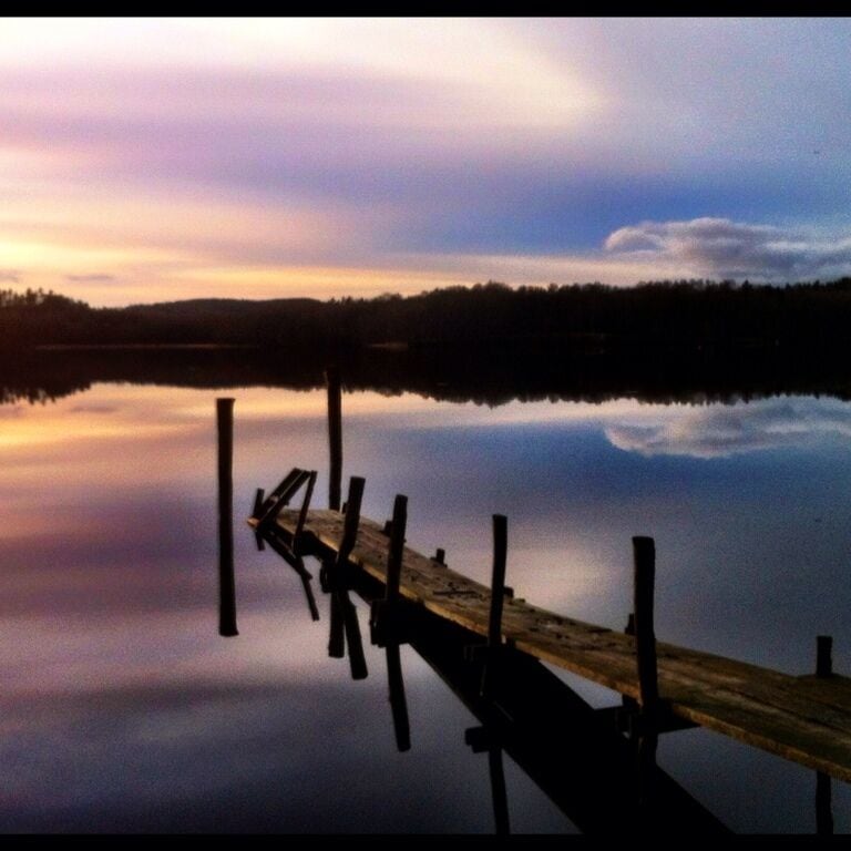 Found a sauna down by the lake near Nääs Castle. 