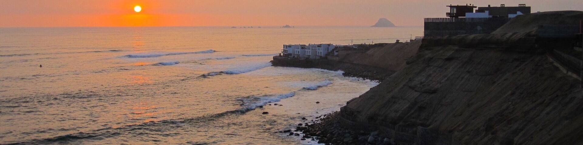 Nice beach in Peru. The food was good too. #beachbound