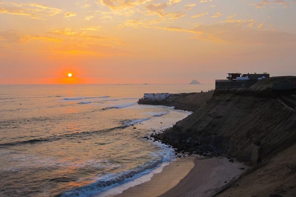 Nice beach in Peru. The food was good too. #beachbound