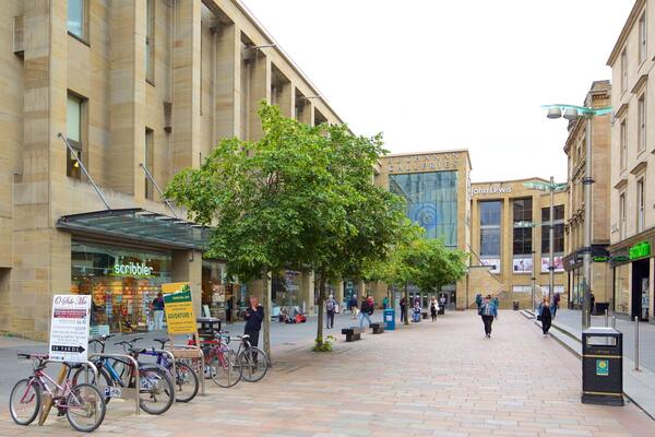 Glasgow caracterizando cenas de rua
