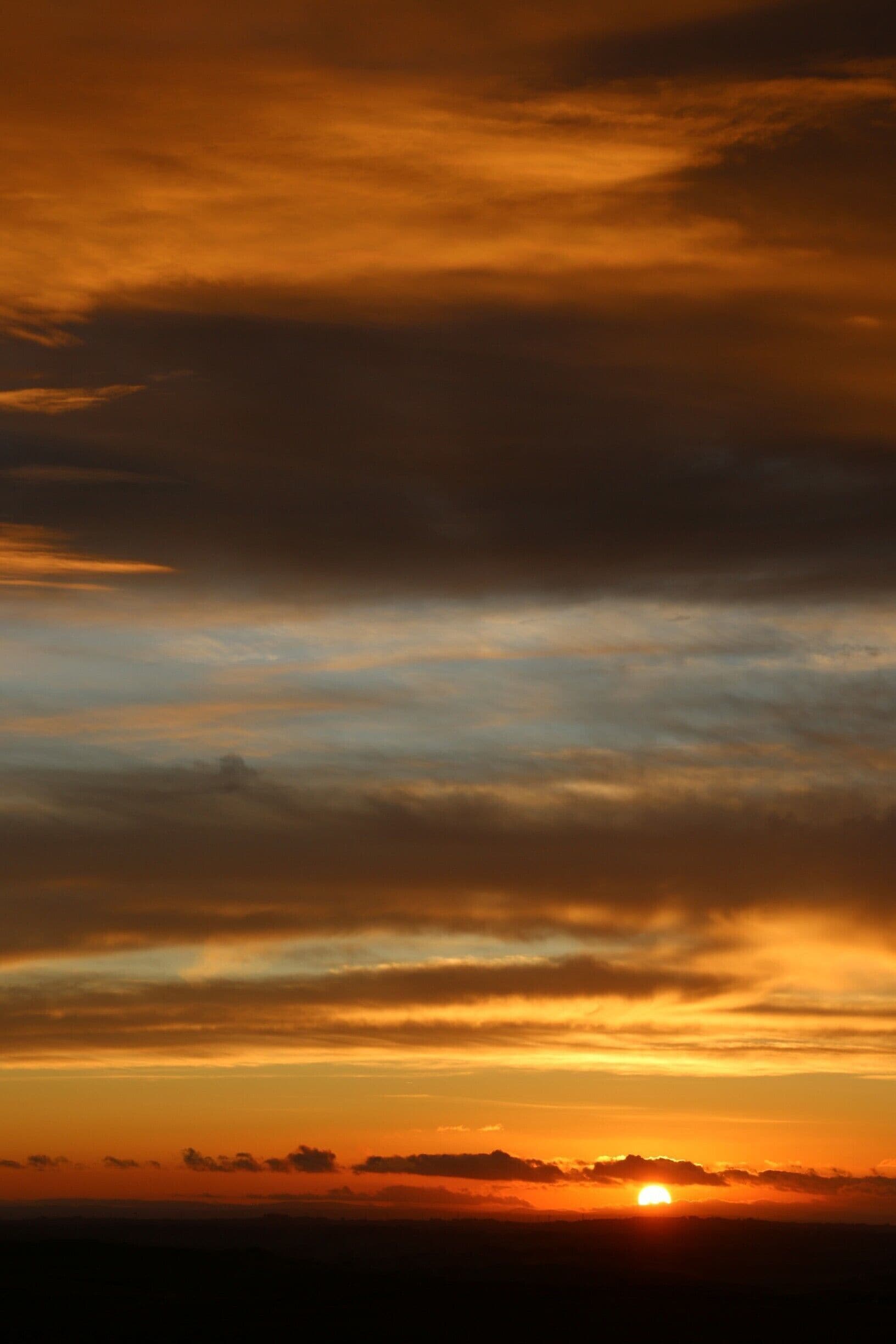 Sunrise Over the Moor Road