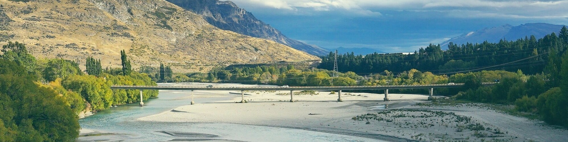 A moody sky blankets The Remakables. 
This mountain range is only one of a few in the world that run North to South and they take on an incredible appearance when cloud fills the valley as far as the eye can see.
#Queenstown #NewZealand