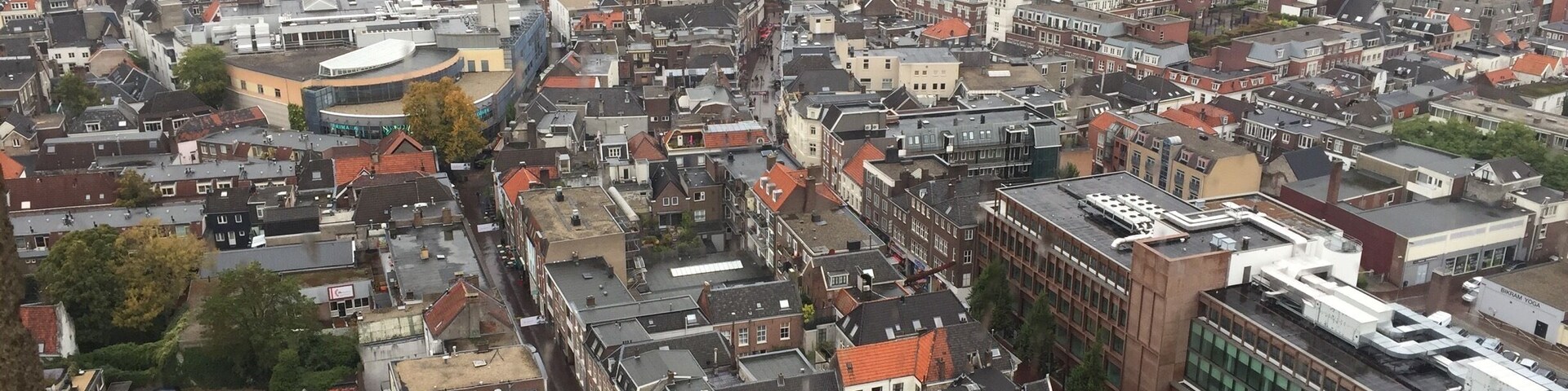 View of Arnhem from the top of a church