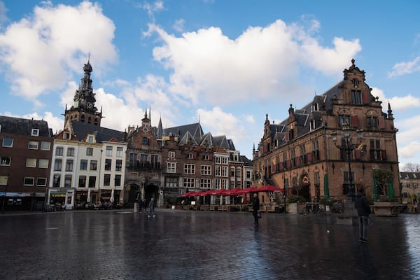 The Grote Markt in Nijmegen, Netherlands.
