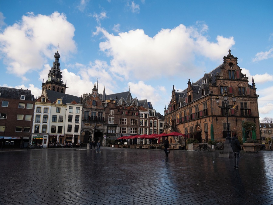 The Grote Markt in Nijmegen, Netherlands.