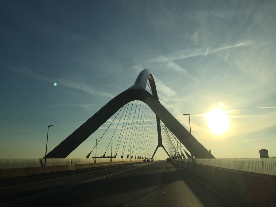 A beautiful bridge at Nijmegen - de Oversteek 🇳🇱