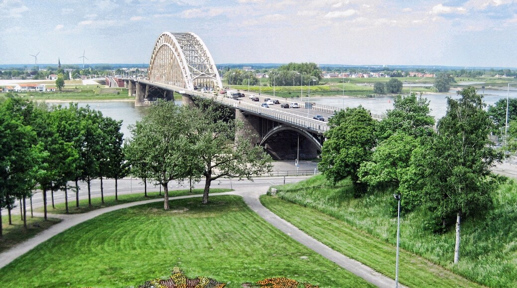 View overlooking the Waal Bridge in Nijmegen, Netherlands. #BVStrove