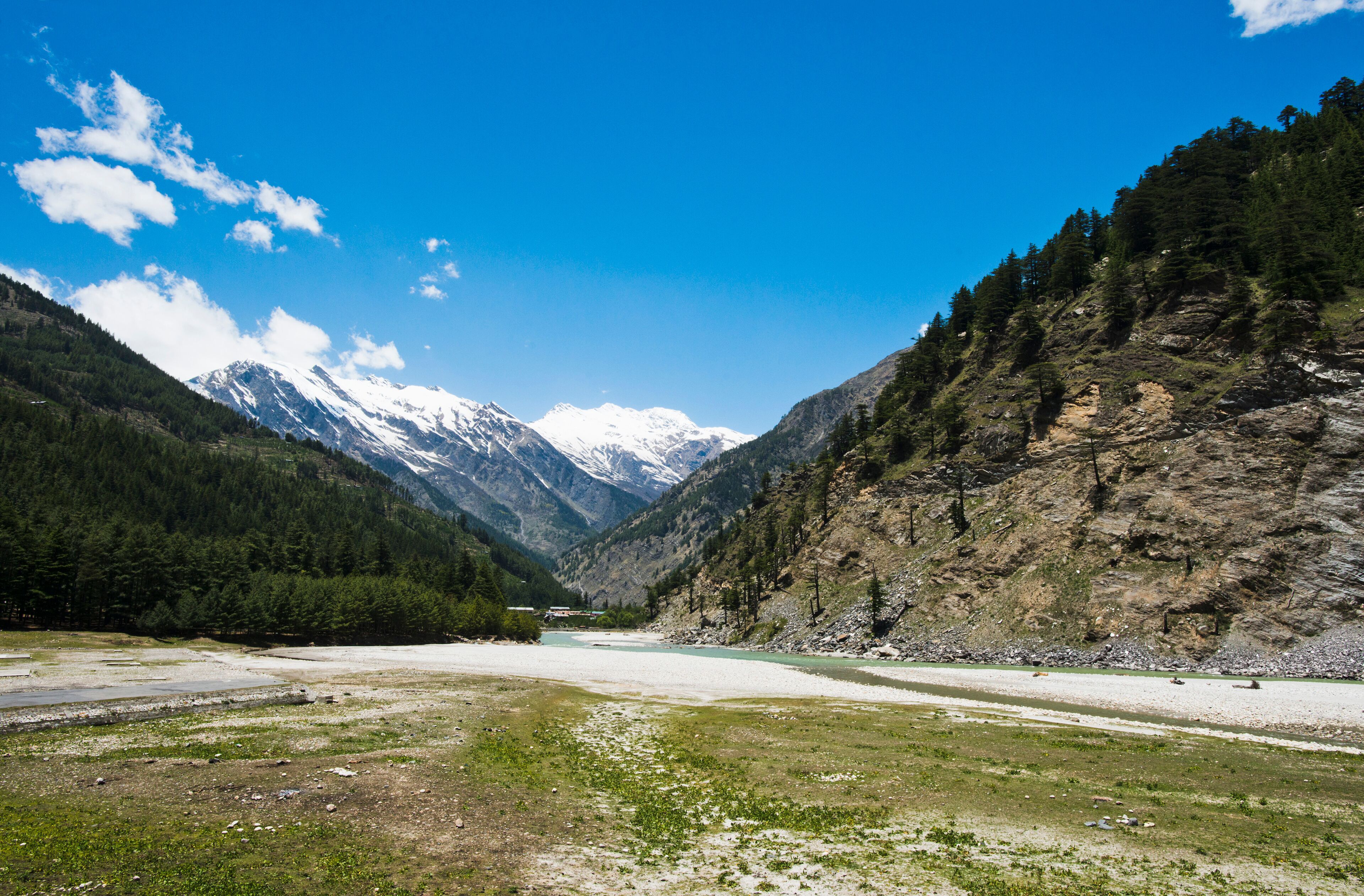 Bhagirathi River at Gangotri, Uttarkashi District, Uttarakhand,