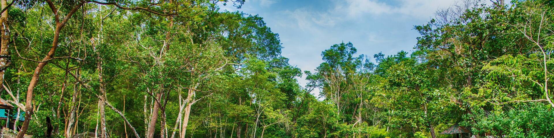 Kham Hom Waterfall at Huai Yang, Mueang Sakon Nakhon District, Thailand