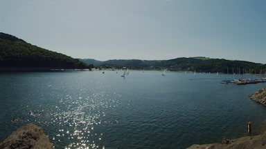 Blick auf den Rurtalsee Richtung Westen