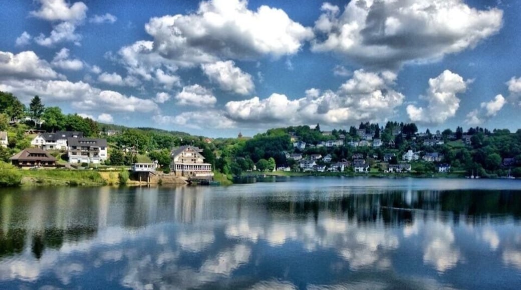 Rurberg in the Eifel region in Germany
#Blue