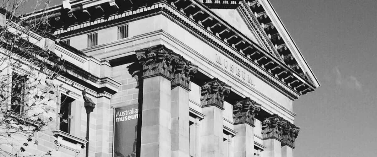 Museums are my favourite places and this one was no exception. #sydney #nationalmuseum #museum #history #stunningstructures #blackandwhite #australia