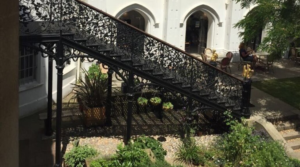 If you get the chance to visit west London Walpole house is worth the effort. Nearest train station is Strawberry Hill and you get the chance to visit this 18century Gothic Castle . Today it forms part of the St Mary's College site. As you enter the University main gates try and get an opportunity to view the buildings from the gardens, there is a coffee shop sit and rest a while