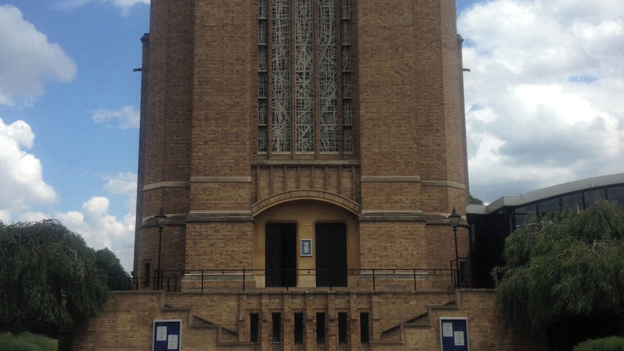going back to the University you studied at always beings back 'memories' even for those who have never studied here will be quietly impressed with the interior, always reminds me of Coventry cathedral