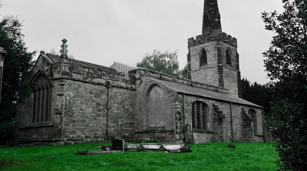 Passed road sign for old church so i made a small detour to take a photo