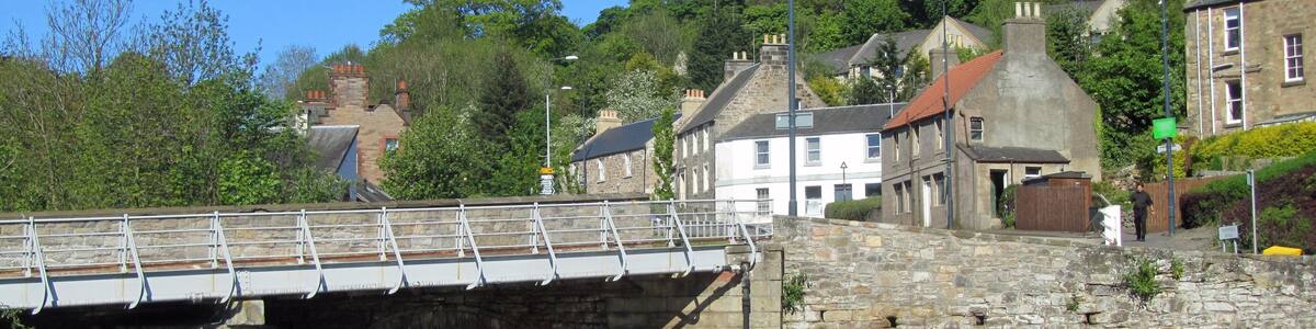 River North Esk, Lasswade, Midlothian.